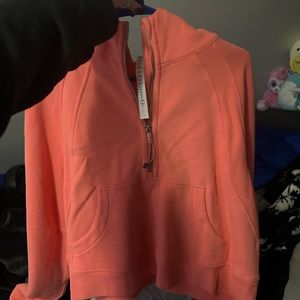 Lululemon Scuba Oversized half zip hoodie